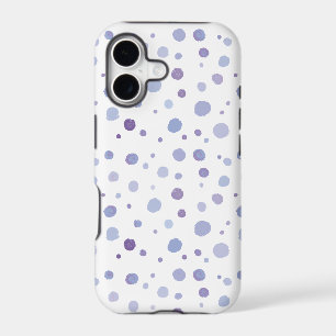 hand painted polka dots
