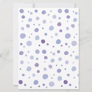 hand painted polka dots