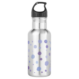 hand painted polka dots 532 ml water bottle