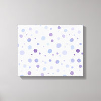 hand painted polka dots