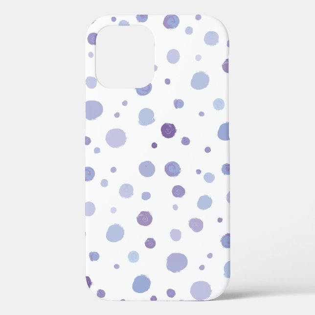 hand painted polka dots Case-Mate iPhone case (Back)