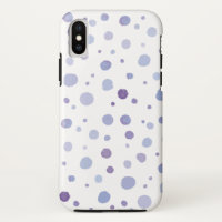 hand painted polka dots