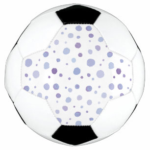 hand painted polka dots football