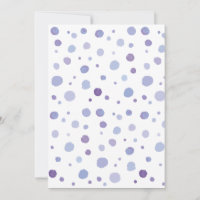 hand painted polka dots