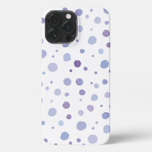 hand painted polka dots iPhone 13 pro max case