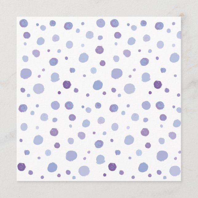 hand painted polka dots programme (Front)