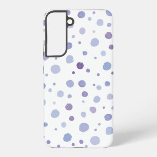 hand painted polka dots samsung galaxy case