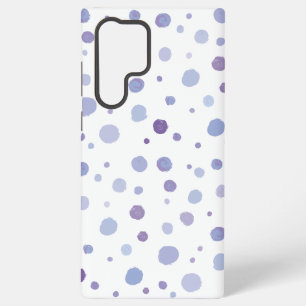 hand painted polka dots samsung galaxy case