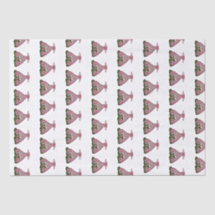 Hand Painted Staffordshire Dogs Tissue Paper