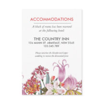 Hand painted water colour exotic flower wedding