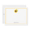 Hand Painted Watercolor Sunflower