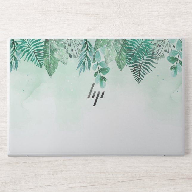 Hand painted watercolor tropical HP EliteBook 850  HP Laptop Skin (Front)