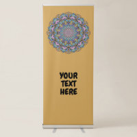 Hand Painting Mandala Clock Face 3
