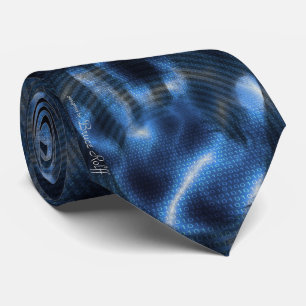 Hand print code tie