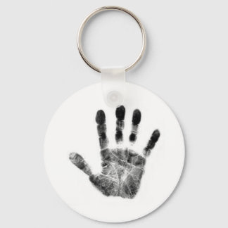 hand print key ring