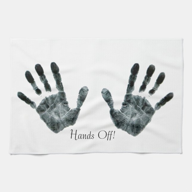 Hand Print towel (Horizontal)
