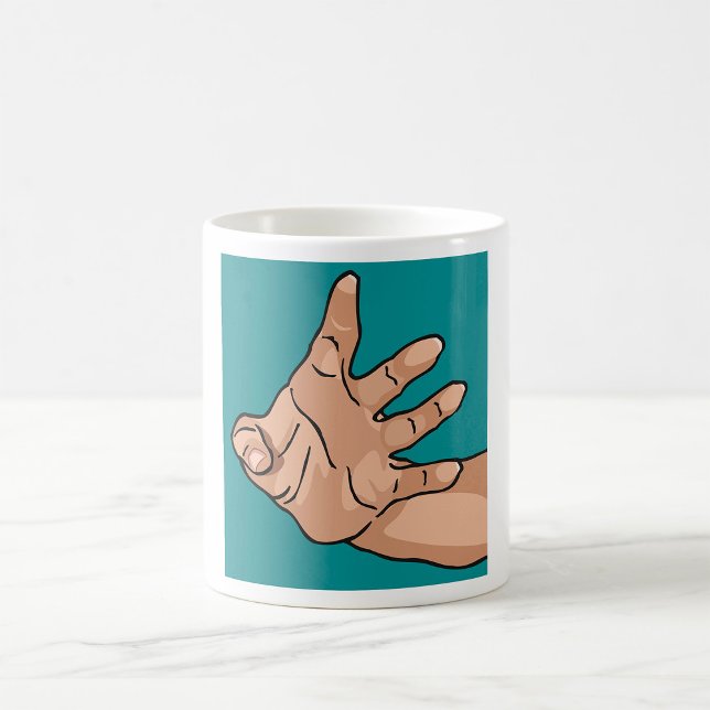 Hand Reaching Coffee Mug (Creator Uploaded)