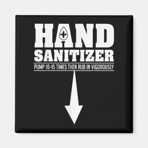 Hand Sanitizer Funny Sarcastic Adult Humour Dirty  Magnet