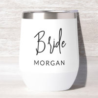 Hand Scripted Bride Bridal Bachelorette Party