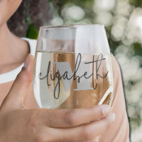 Hand Scripted Name Monogram