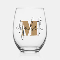 Hand Scripted Name Monogram