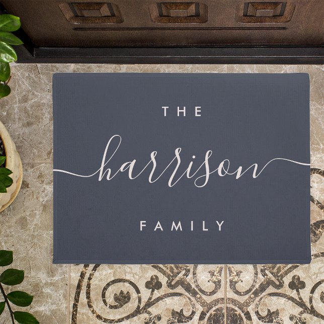 Hand Scripted | Personalized Family Name Doormat (Creator Uploaded)