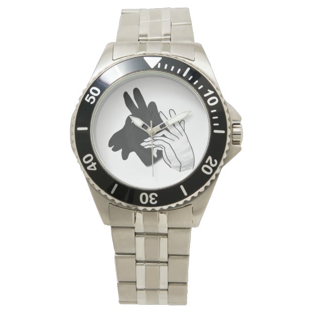 Hand Silhouette Billy Goat Watch (Front)