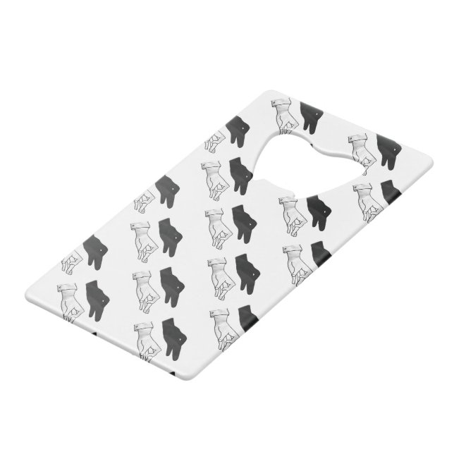 Hand Silhouette Duck (Front Angled)