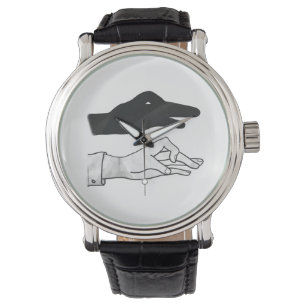 Hand Silhouette Duck Watch