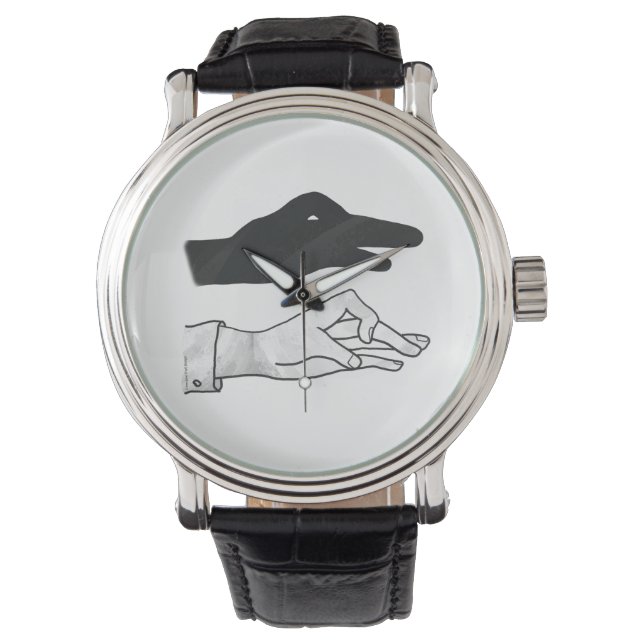 Hand Silhouette Duck Watch (Front)