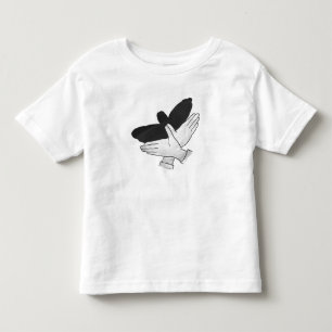 Hand Silhouette Eagle Toddler T-Shirt