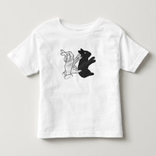 Hand Silhouette Rabbit Toddler T-Shirt