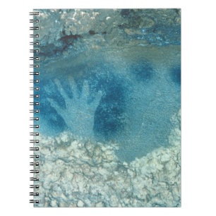 Hand stencil, from upper section of the Spotted Ho Notebook