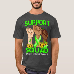 Hand Support Squad Nephrotic Syndrome Awareness Su T-Shirt