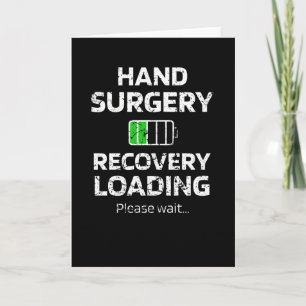 Hand Surgery Recovery Gifts Broken Hand Surgery Card