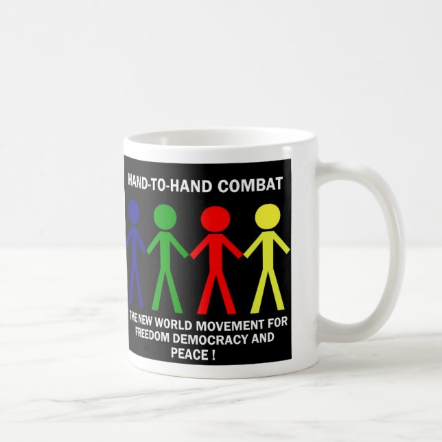 HAND-T0-HAND COMBAT... COFFEE MUG (Right)