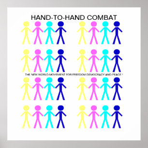 HAND-T0-HAND COMBAT... POSTER