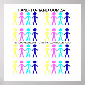 HAND-T0-HAND COMBAT... POSTER