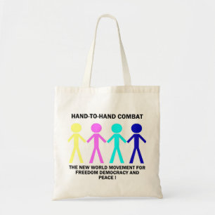 HAND-T0-HAND COMBAT... TOTE BAG