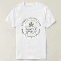 Hand Tapped Wood-Fired Maple Syrup Gold Leaf 