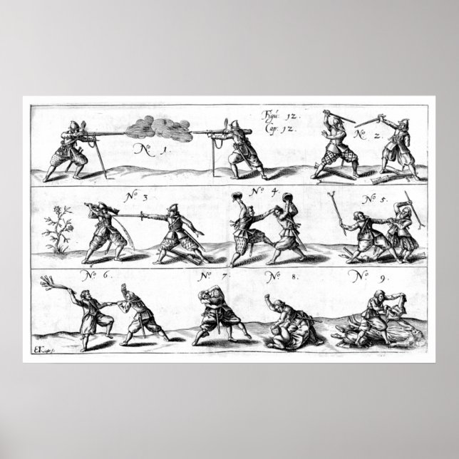 hand to hand combat demo Poster (Front)