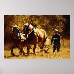 Hand to the Plough Poster