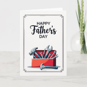 Hand Tools Fathers Day Card