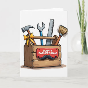 Hand Tools Fathers Day Image Card