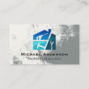 Hand Tools General Contractor Builder Business Card
