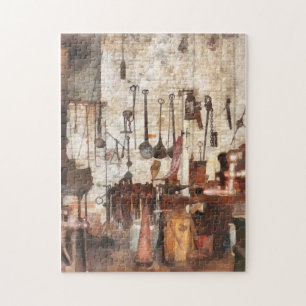 Hand Tools in Machine Shop Jigsaw Puzzle