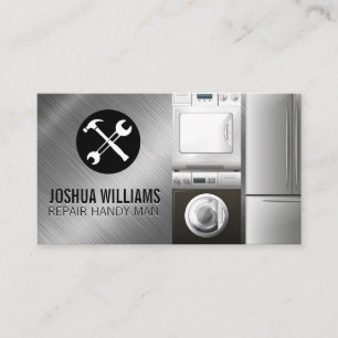 Hand Tools Logo   Appliances Business Card