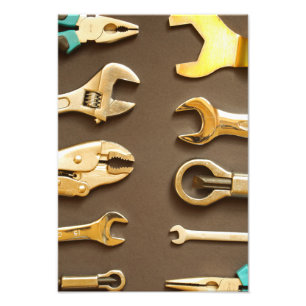 Hand tools photo print