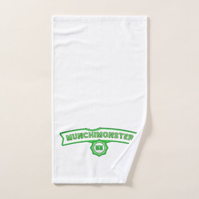 Hand Towel - Munchimonster Logo (Hand Towel)