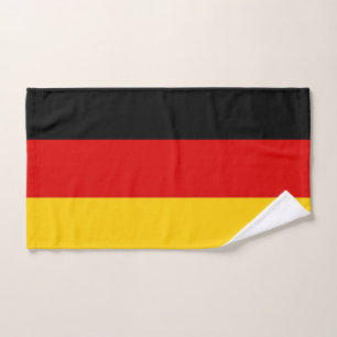 Hand Towel with Flag of Germany